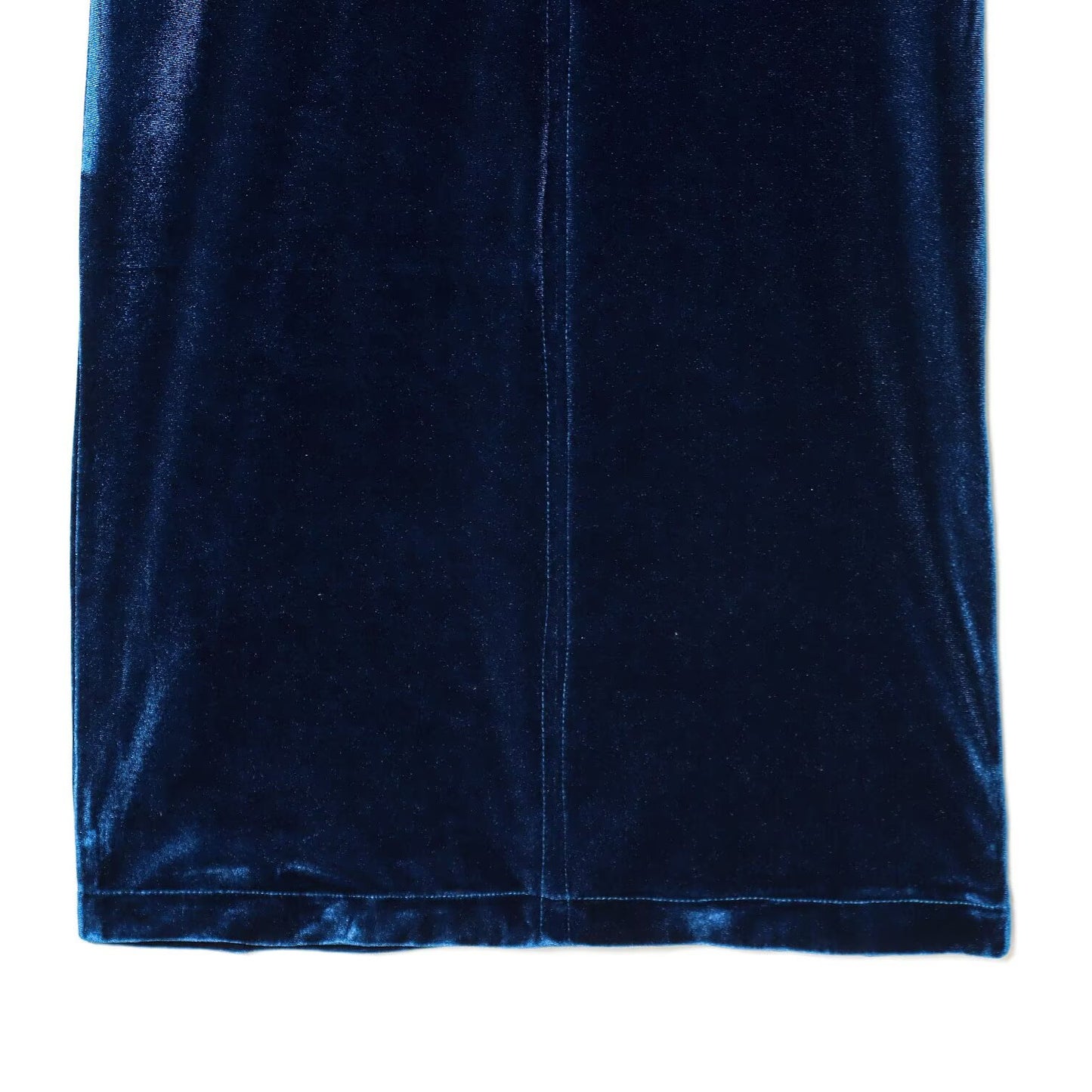 Waist Velvet Midi Dress | Tajstylo