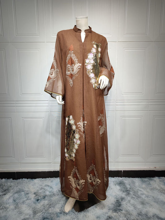 Sequined Evening Gown for Women | Tajstylo