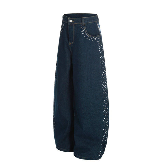 Woman wearing Machete Jeans in a casual street setting