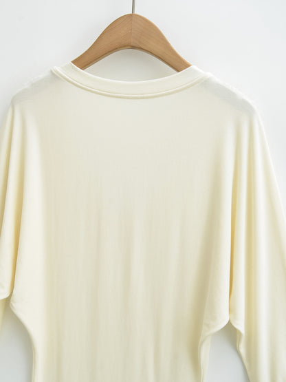 Long Sleeved Color Block Dress | Tajstylo
