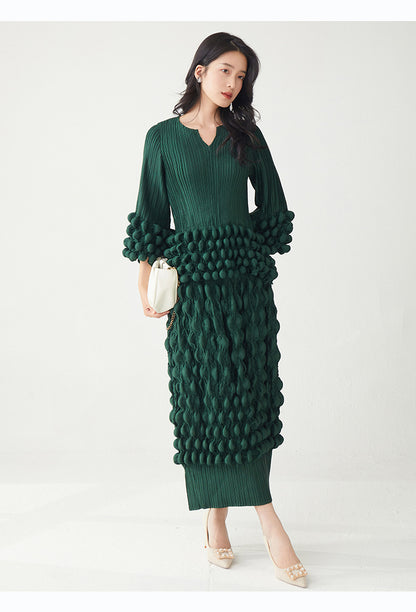 Elegant Two-Piece T-Shirt and Fitted Skirt Set | Tajstylo