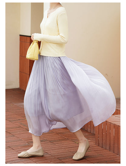 Elegant A-Line Skirt for Women | Tajstylo