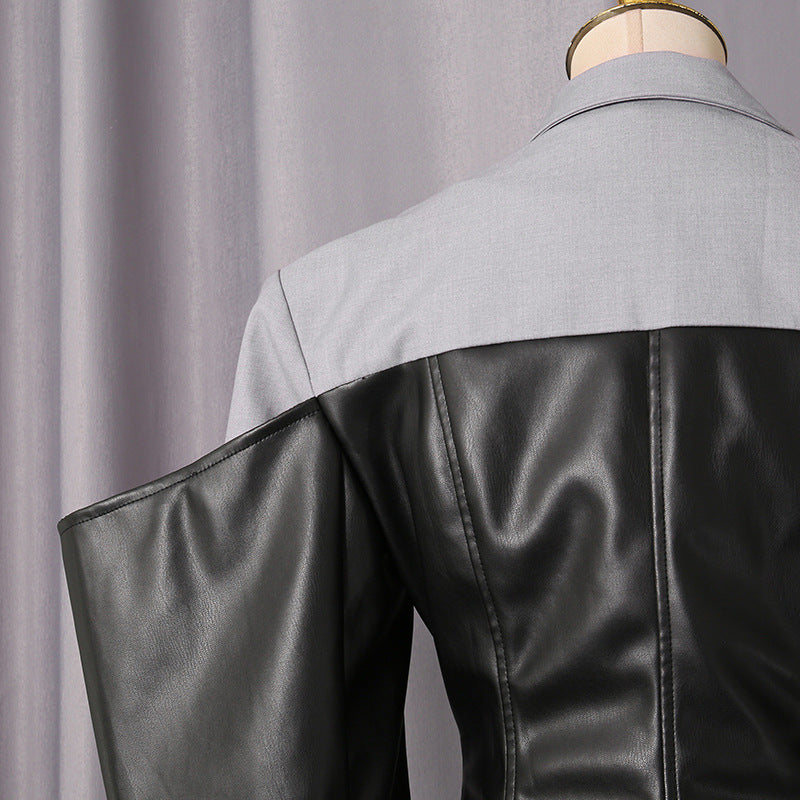 Collage Suit Jacket for Women | Tajstylo