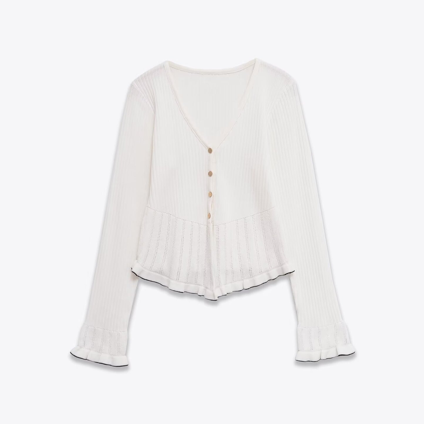 Slim Fit V-Neck Layered Top for Women | Tajstylo