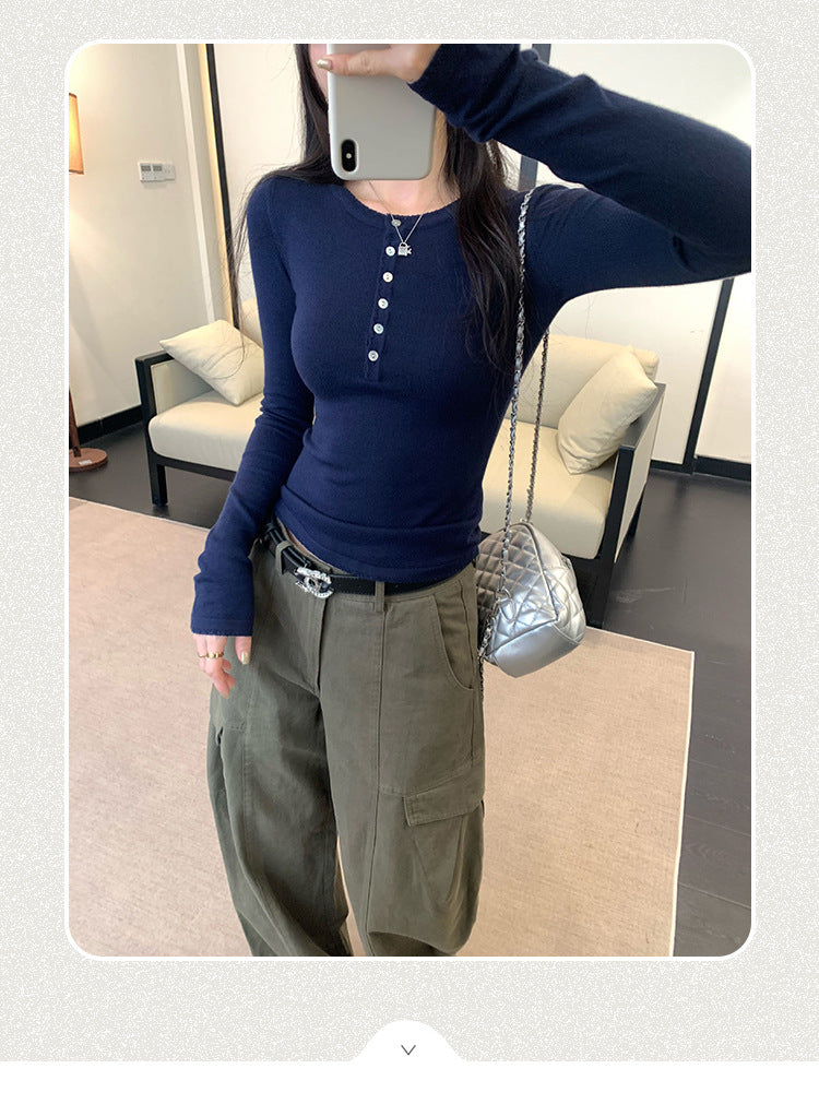 Long Sleeve Knit Top for Women | Tajstylo
