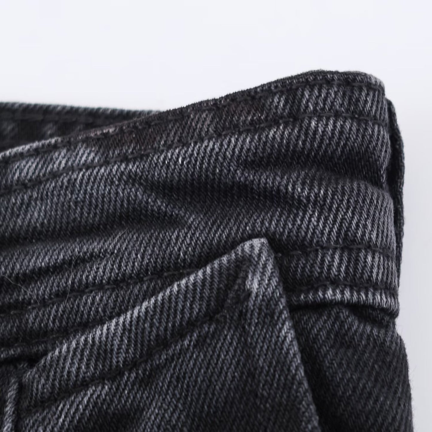 Mid Waist Wide Leg Zipper Jeans | Tajstylo