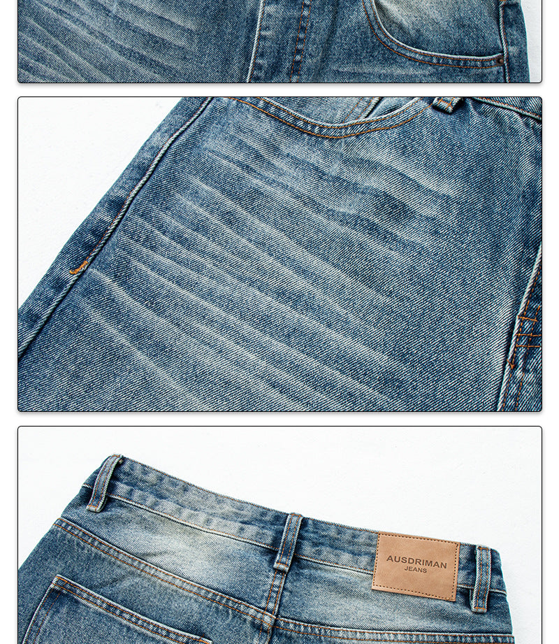 Retro Distressed Flared Jeans | Tajstylo