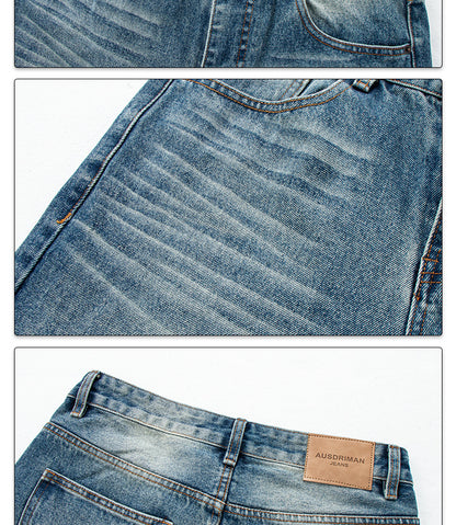 Retro Distressed Flared Jeans | Tajstylo