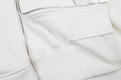 Hooded Sweatshirt with Zipper Pocket | Tajstylo