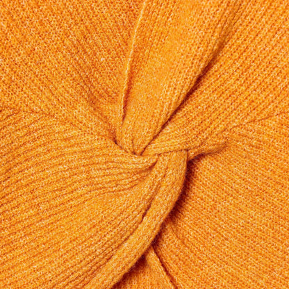 Back Knot Knit Sweater | Tajstylo