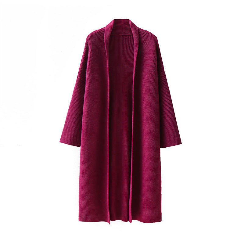 Woman wearing Loose and Elongated Jacket for Women in a stylish urban setting