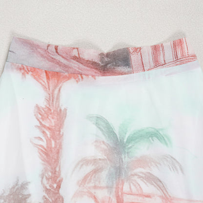 Casual Printed Two-Piece Set | Tajstylo