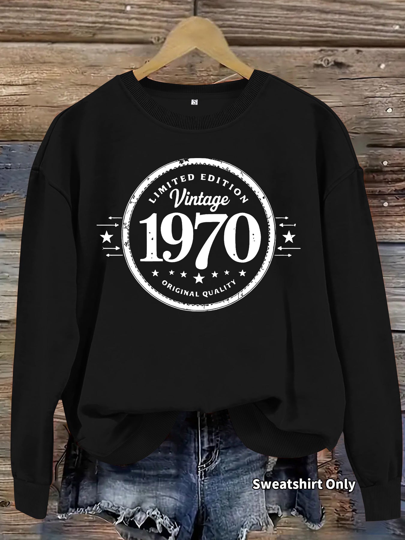 1970 Printed Hoodie for Women | Tajstylo