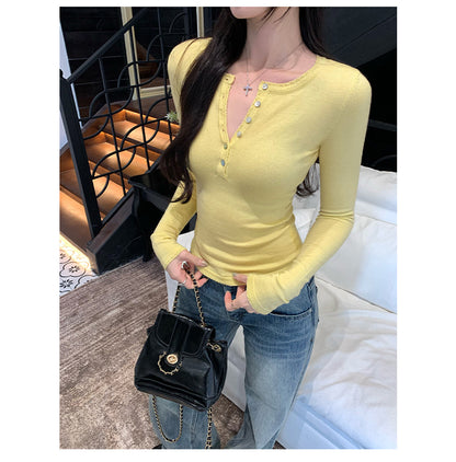 Long Sleeve Knit Top for Women | Tajstylo