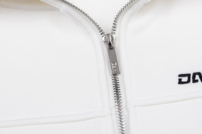 Hooded Sweatshirt with Zipper Pocket | Tajstylo