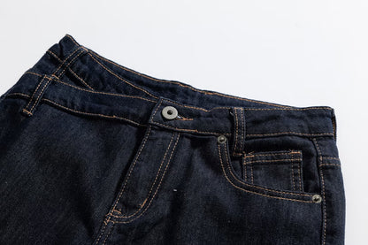 Classic Versatile Denim Flared Pants | Tajstylo