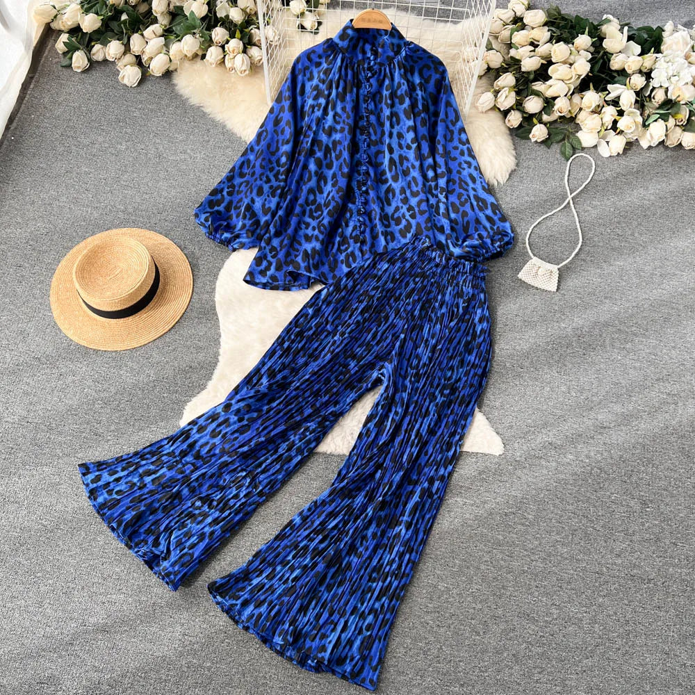 Chic Two Piece Set Top and Pants | Tajstylo