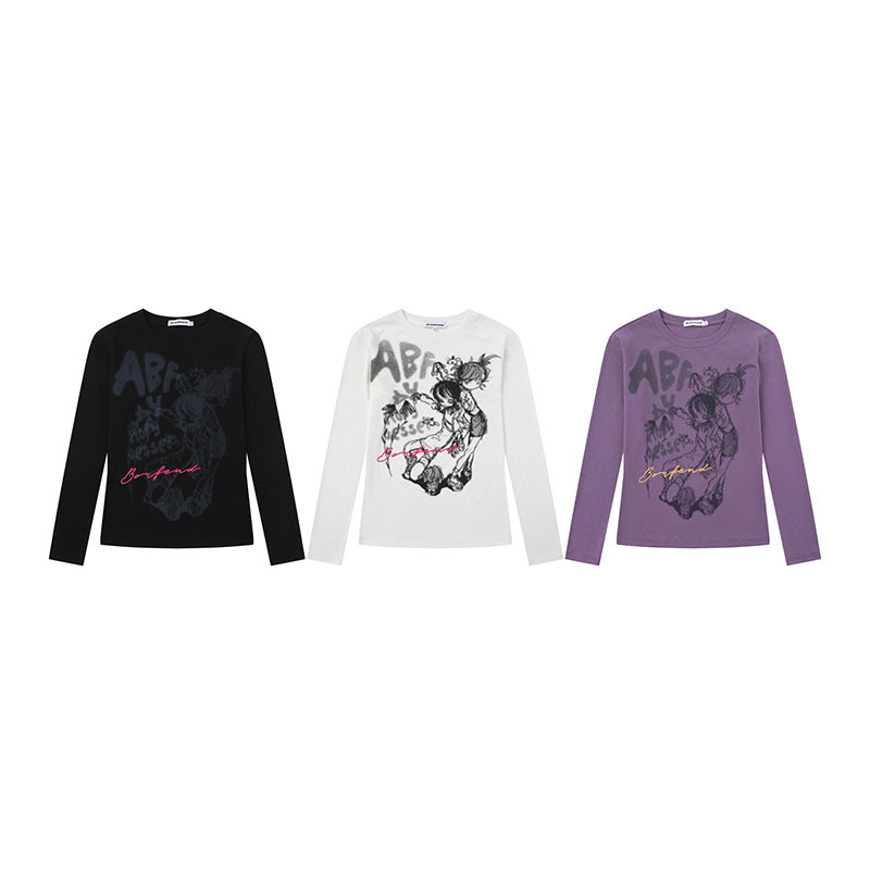 Subculture Graffiti Long Sleeve T-Shirt | Tajstylo