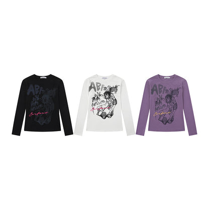 Subculture Graffiti Long Sleeve T-Shirt | Tajstylo