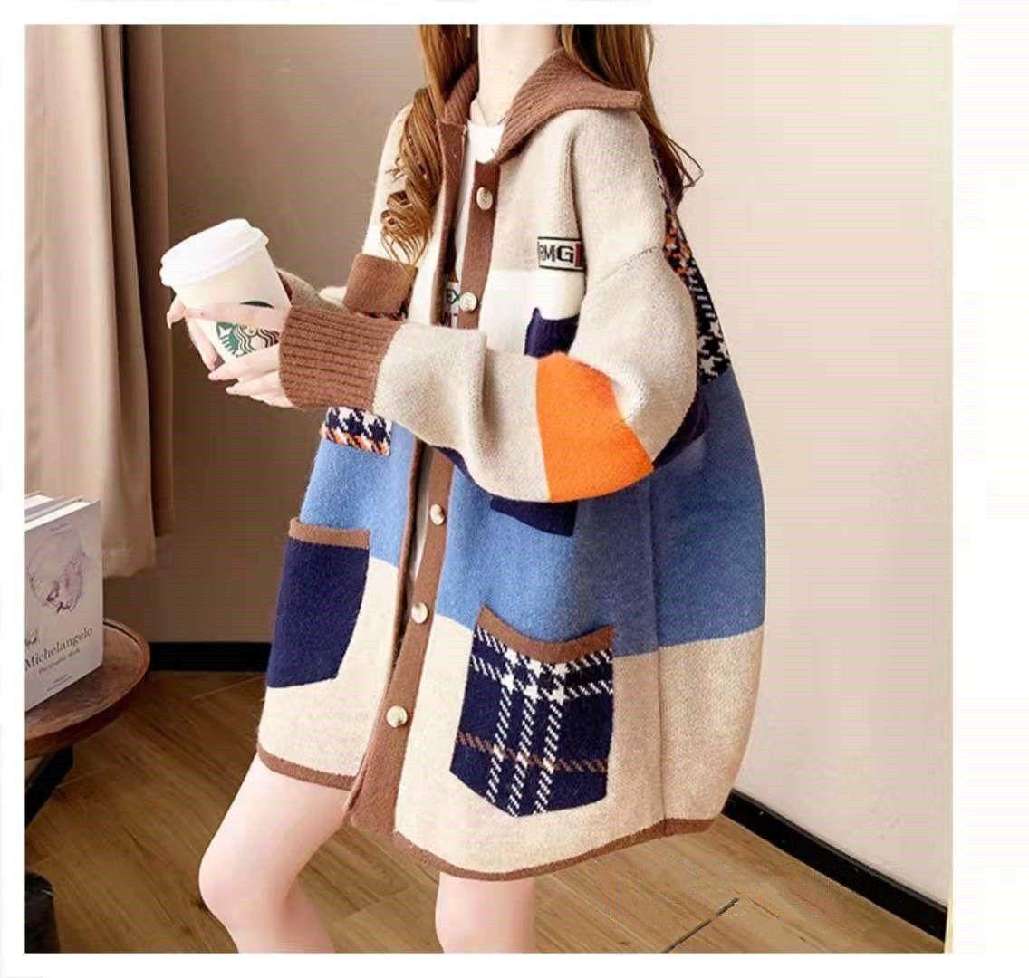 Fashion Knit Cardigan Sweater Coat | Tajstylo