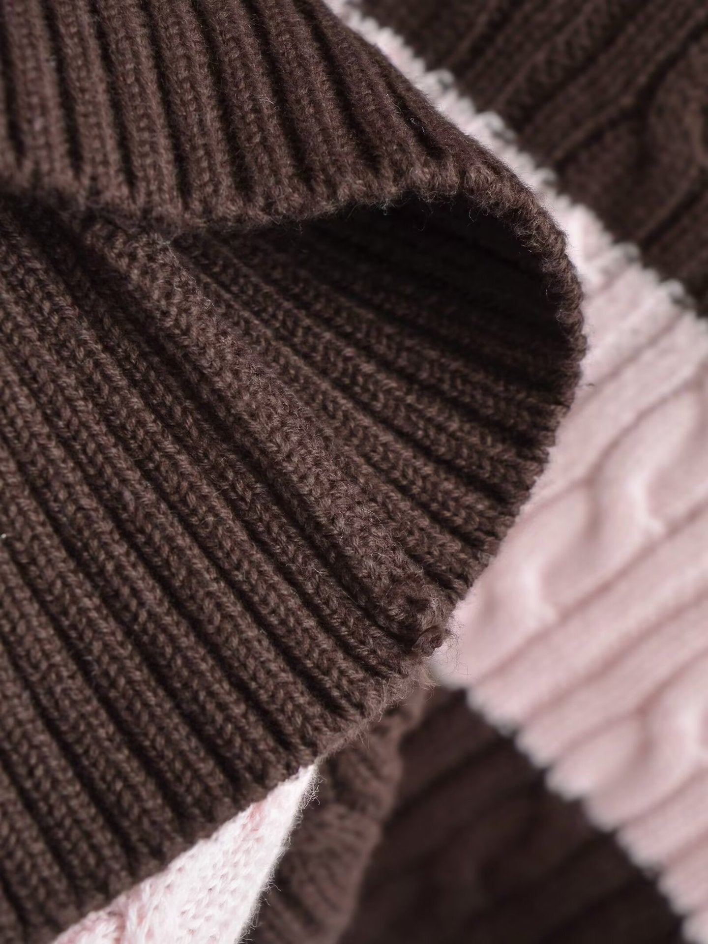 Slim Fit V-Neck Striped Sweater | Tajstylo