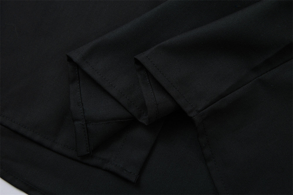 Loose Open Front Long Sleeve Shirt | Tajstylo