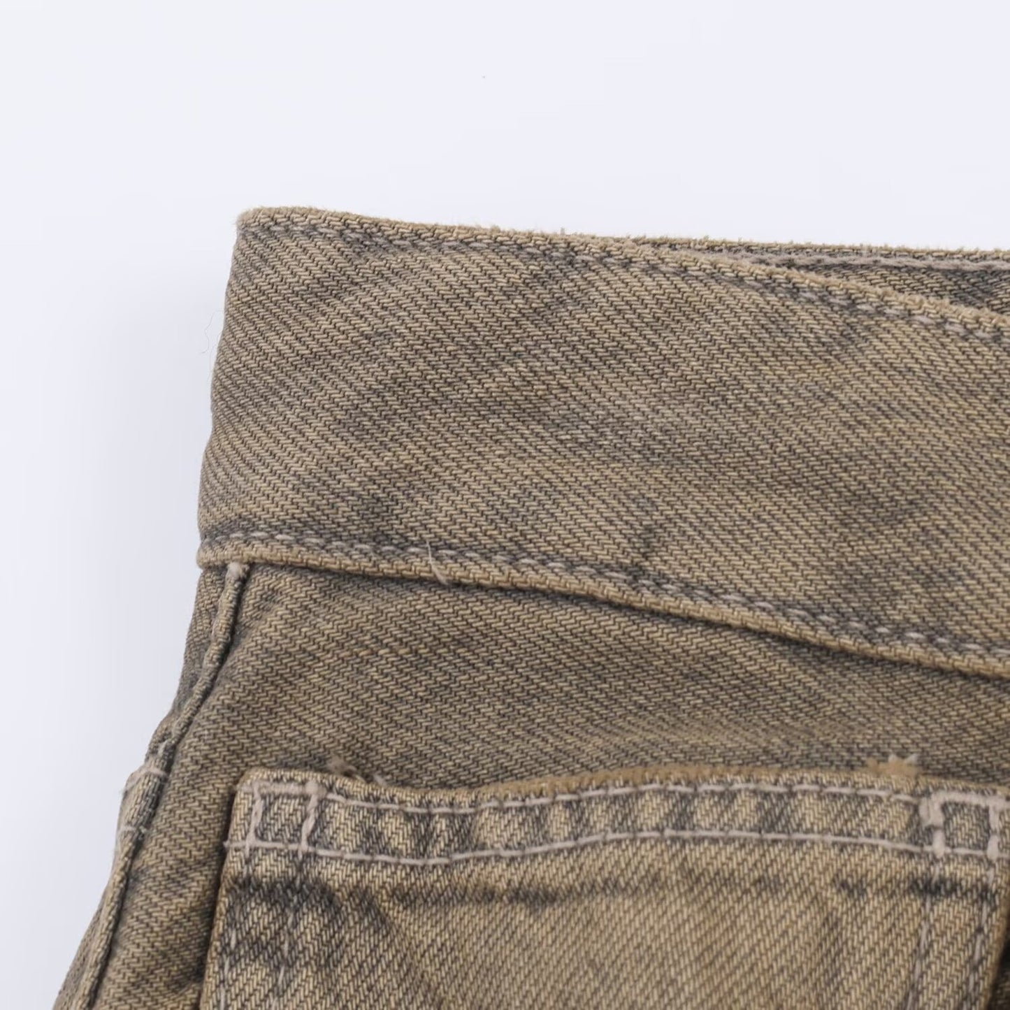 High Waist Baggy Bucket Jeans | Tajstylo
