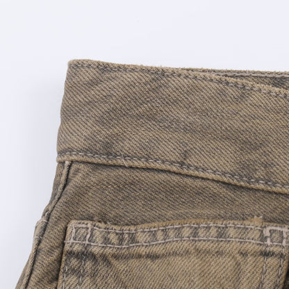 High Waist Baggy Bucket Jeans | Tajstylo
