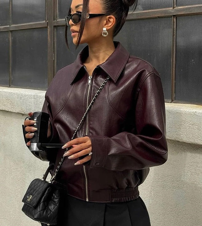 Casual Suede Jacket | Tajstylo