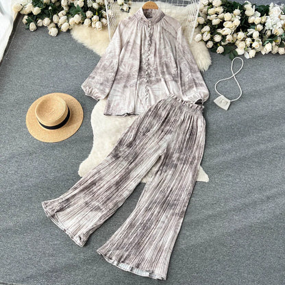 Chic Two Piece Set Top and Pants | Tajstylo