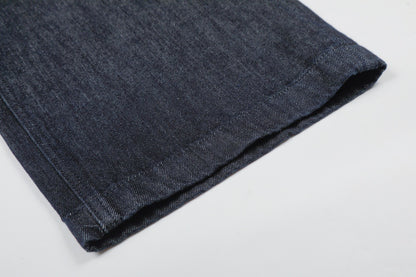 Wide Leg Denim Pants with Zipper Fly | Tajstylo