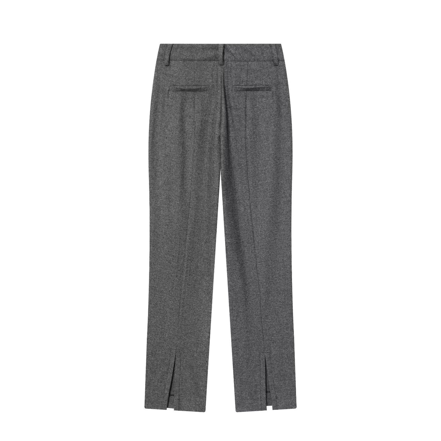 Belt Tied Suit Jacket and Pants Set | Tajstylo
