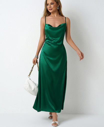 Pleated Sleeveless Dress | Tajstylo