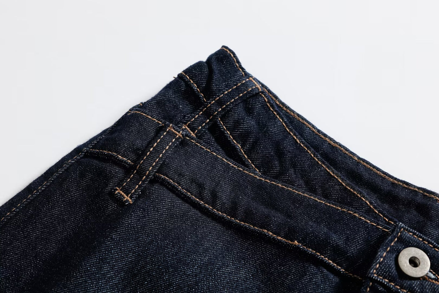 Classic Versatile Denim Flared Pants | Tajstylo