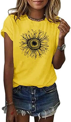 Woman wearing Geometric Pattern Loose Fit Top in casual setting