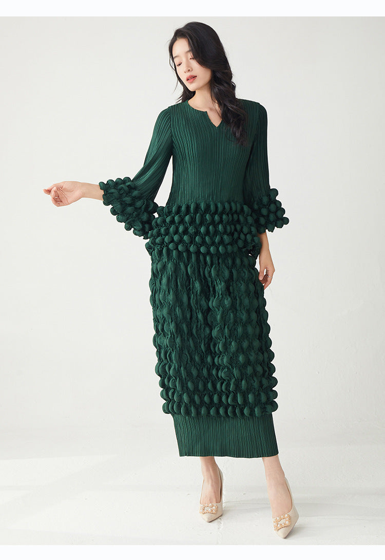 Elegant Two-Piece T-Shirt and Fitted Skirt Set | Tajstylo