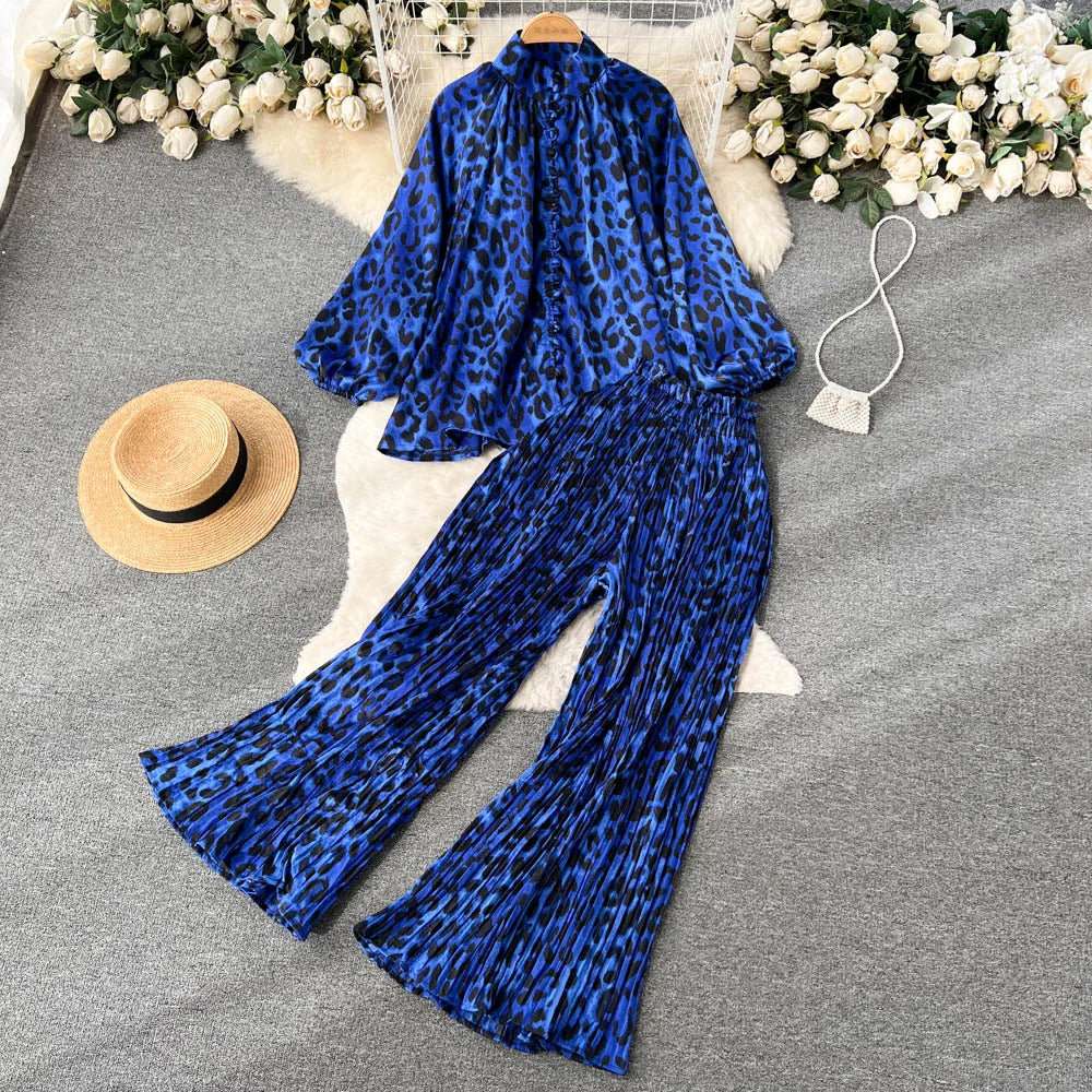 Chic Two Piece Set Top and Pants | Tajstylo