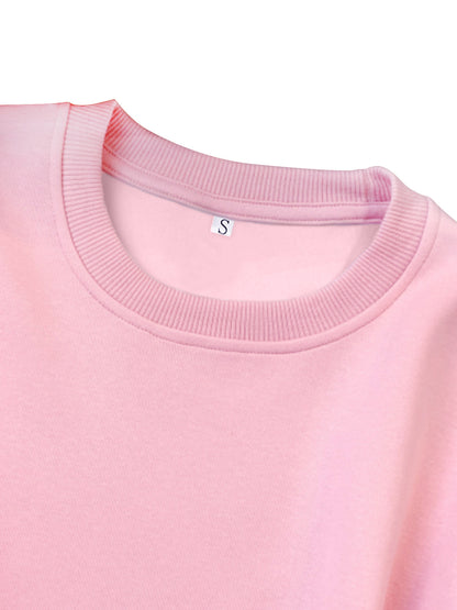 Printed Long Sleeve Sweatshirt for Women | Tajstylo