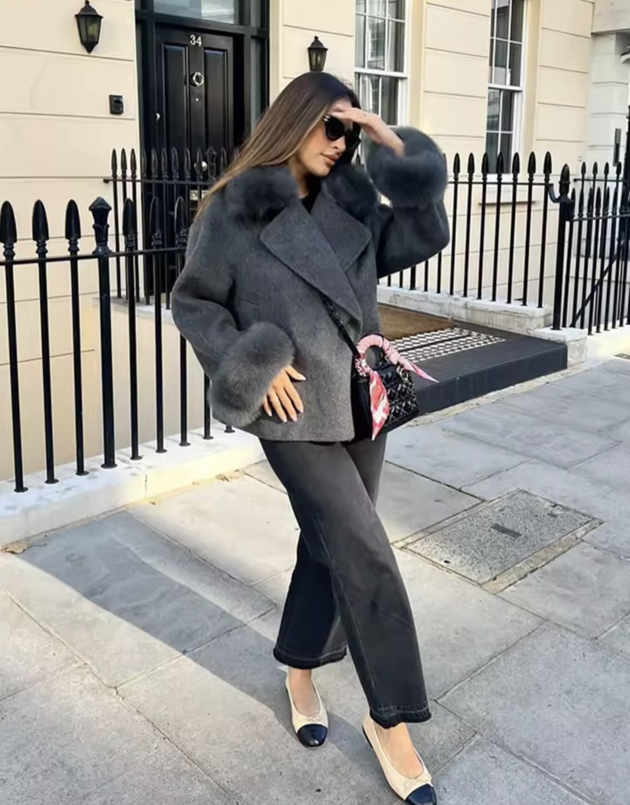 Casual Wool Blend Coat | Tajstylo
