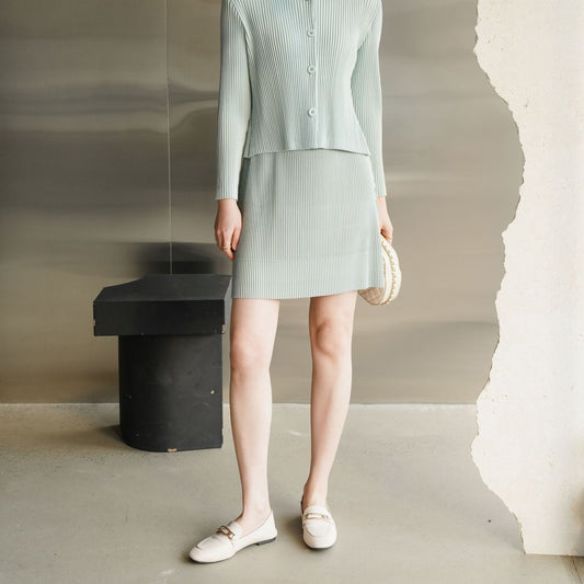 Pleated Mini Skirt | Tajstylo