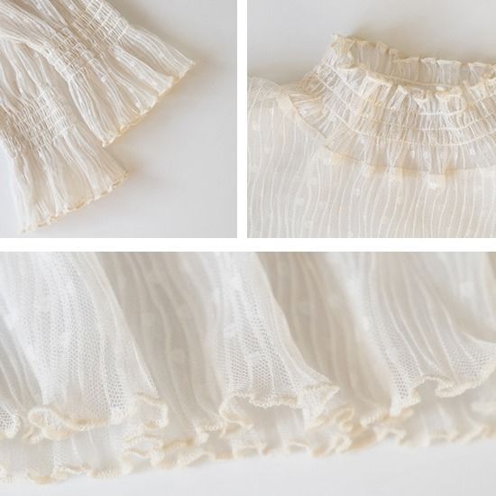 Transparent Korean Lace Blouse | Tajstylo