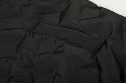 Letter Print Down Puffer Jacket | Tajstylo
