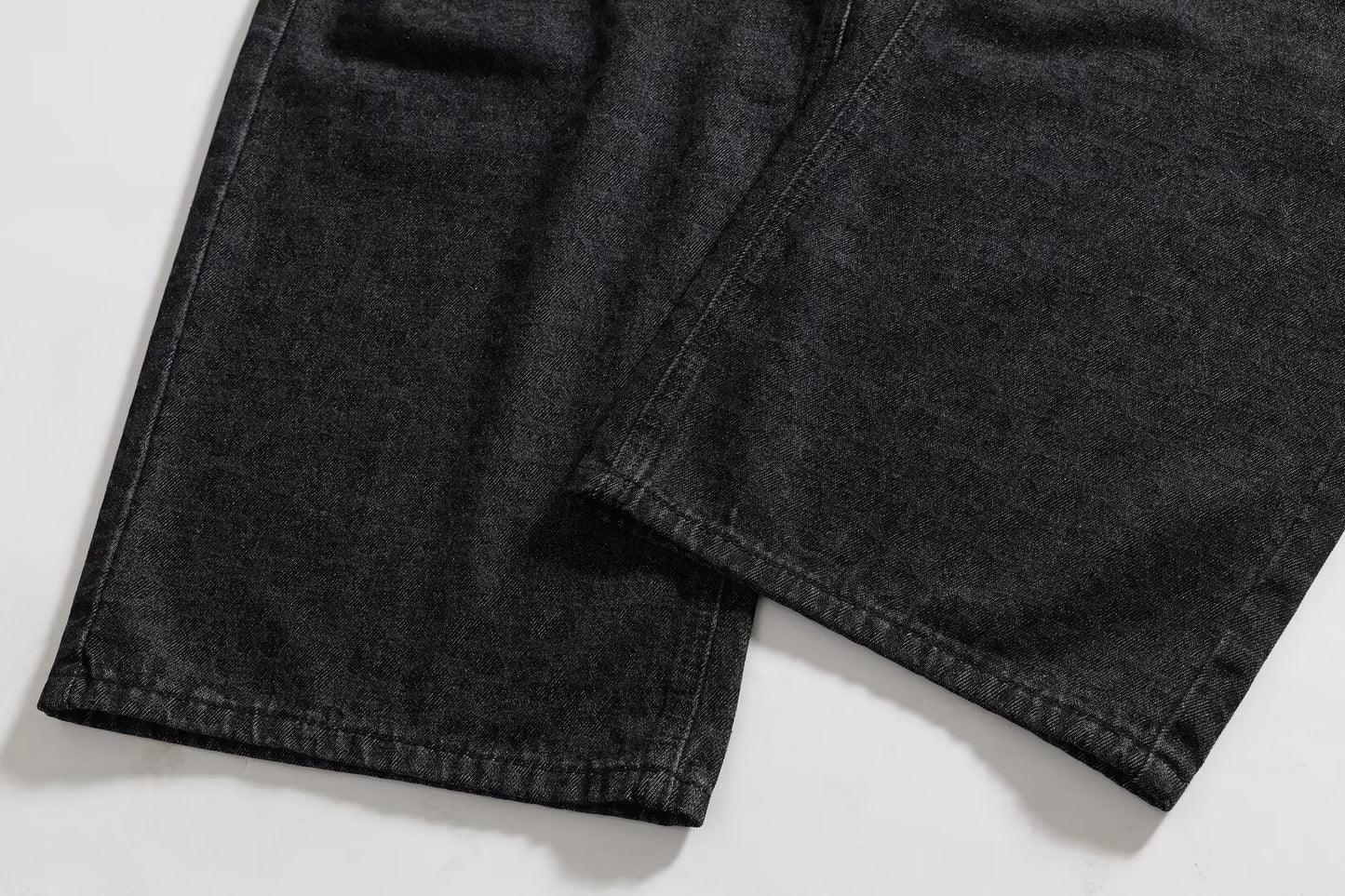 Dark Leopard Print Straight Leg Jeans | Tajstylo