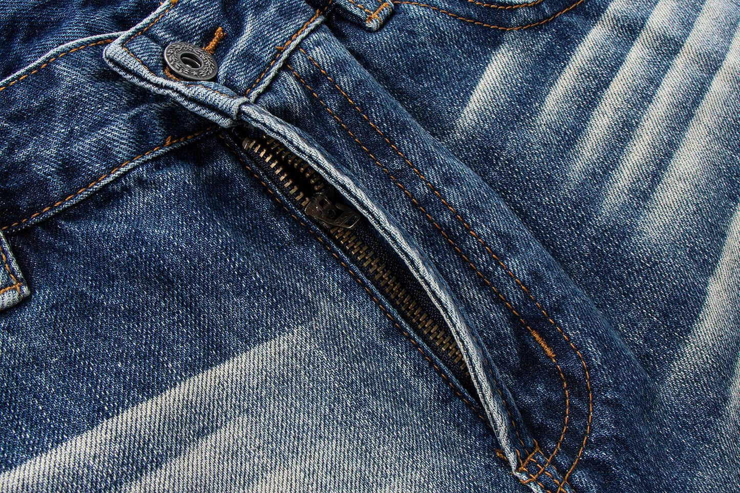 Vintage Washed Wide Leg Denim Pants | Tajstylo