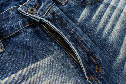 Vintage Washed Wide Leg Denim Pants | Tajstylo