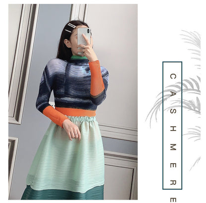 Miyake Pleated Corset Top | Tajstylo