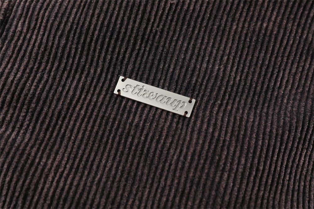 Fake Corduroy Short Jacket | Tajstylo
