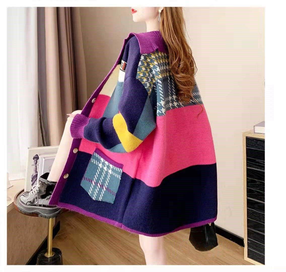 Fashion Knit Cardigan Sweater Coat | Tajstylo