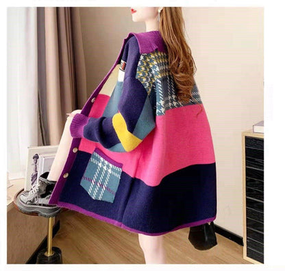Fashion Knit Cardigan Sweater Coat | Tajstylo