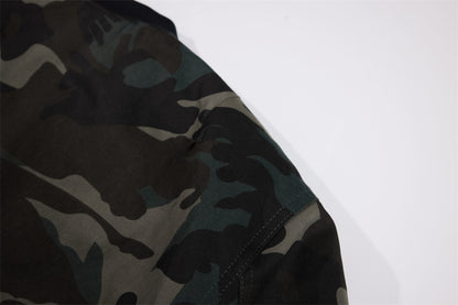 Camouflage Cotton Padded Jacket | Tajstylo